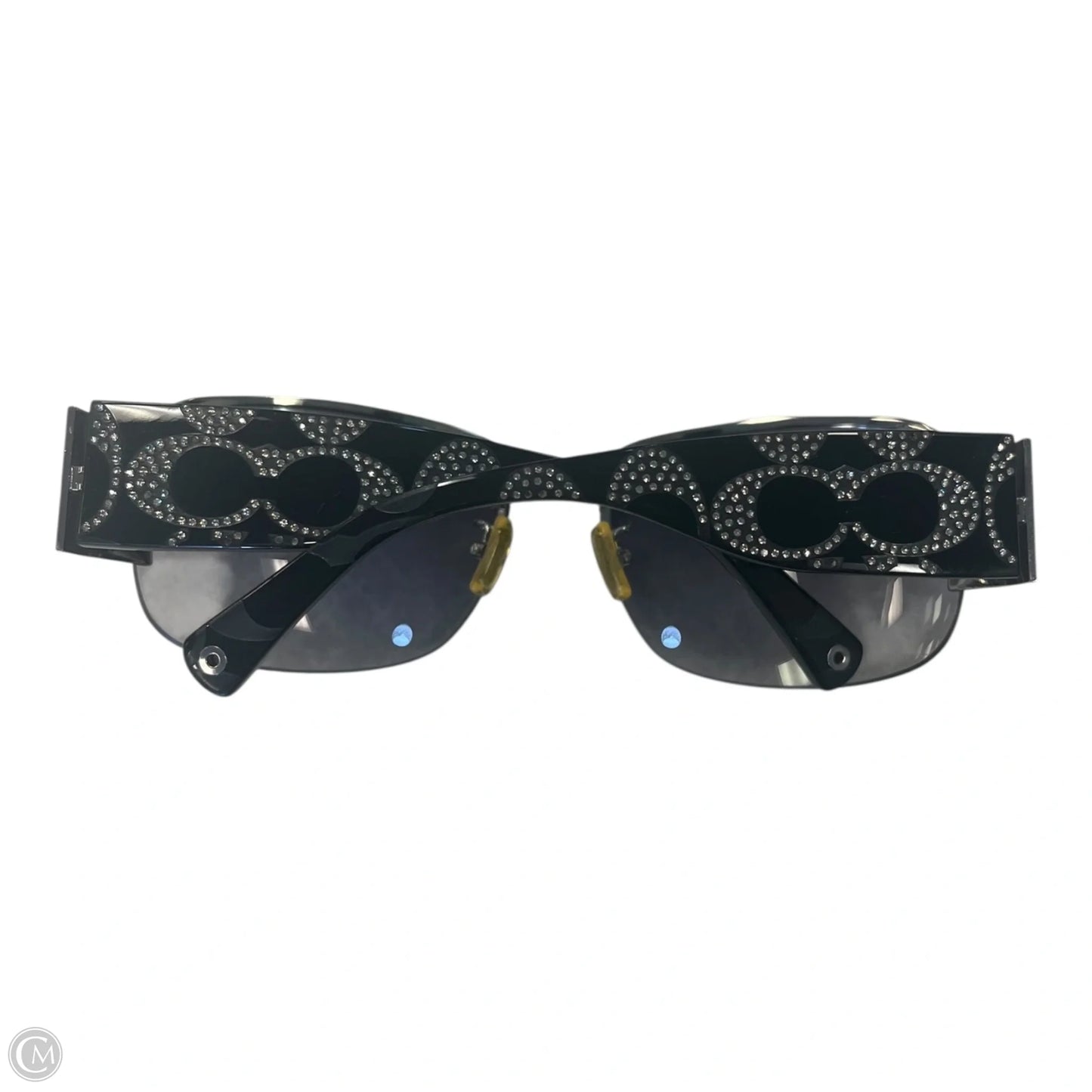 Sunglass Case Designer By Coach, Size: Medium
