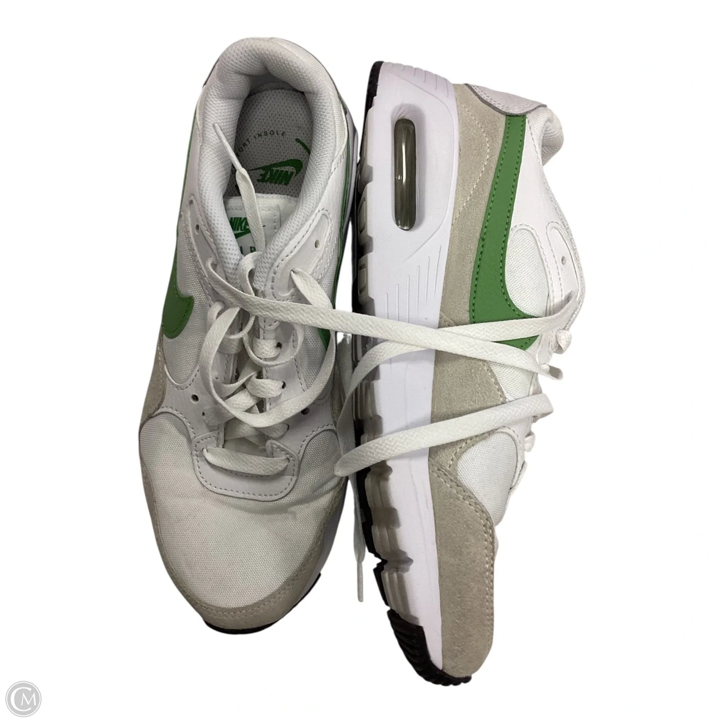Shoes Athletic By Nike In Green & White, Size: 8