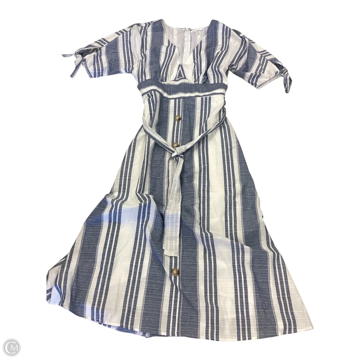 Dress Casual Maxi By Clothes Mentor In Striped Pattern, Size: S