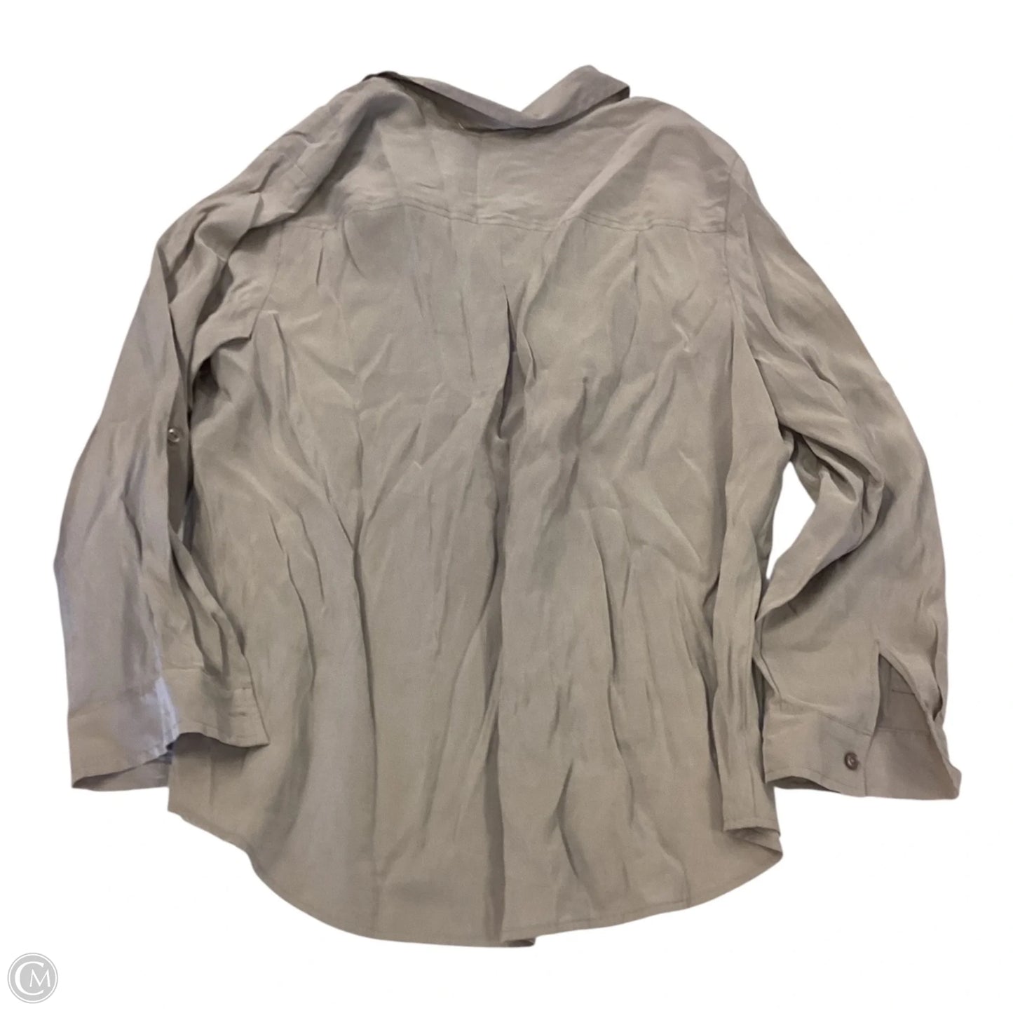 Top Long Sleeve By Chicos In Beige, Size: Xl