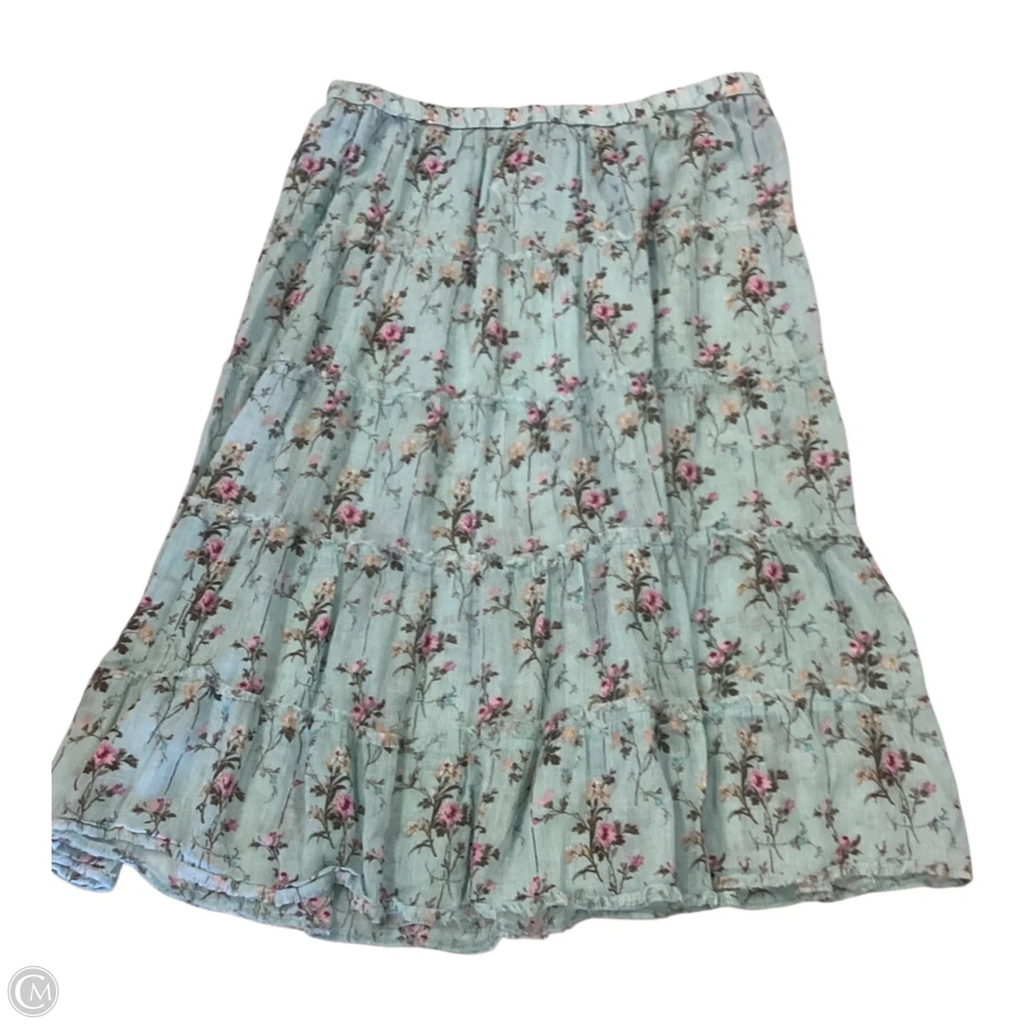 Skirt Maxi By Denim & Supply By Ralph Lauren In Floral Print, Size: Xl