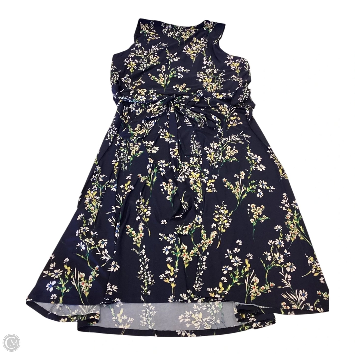 Dress Casual Maxi By Lauren By Ralph Lauren In Floral Print, Size: 18