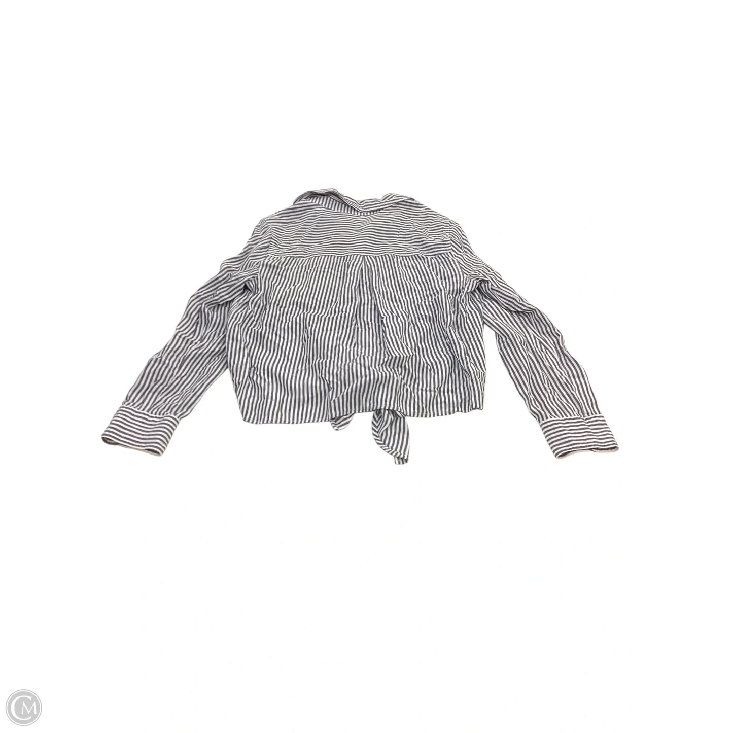 Top 3/4 Sleeve By Vince Camuto In Striped Pattern, Size: S