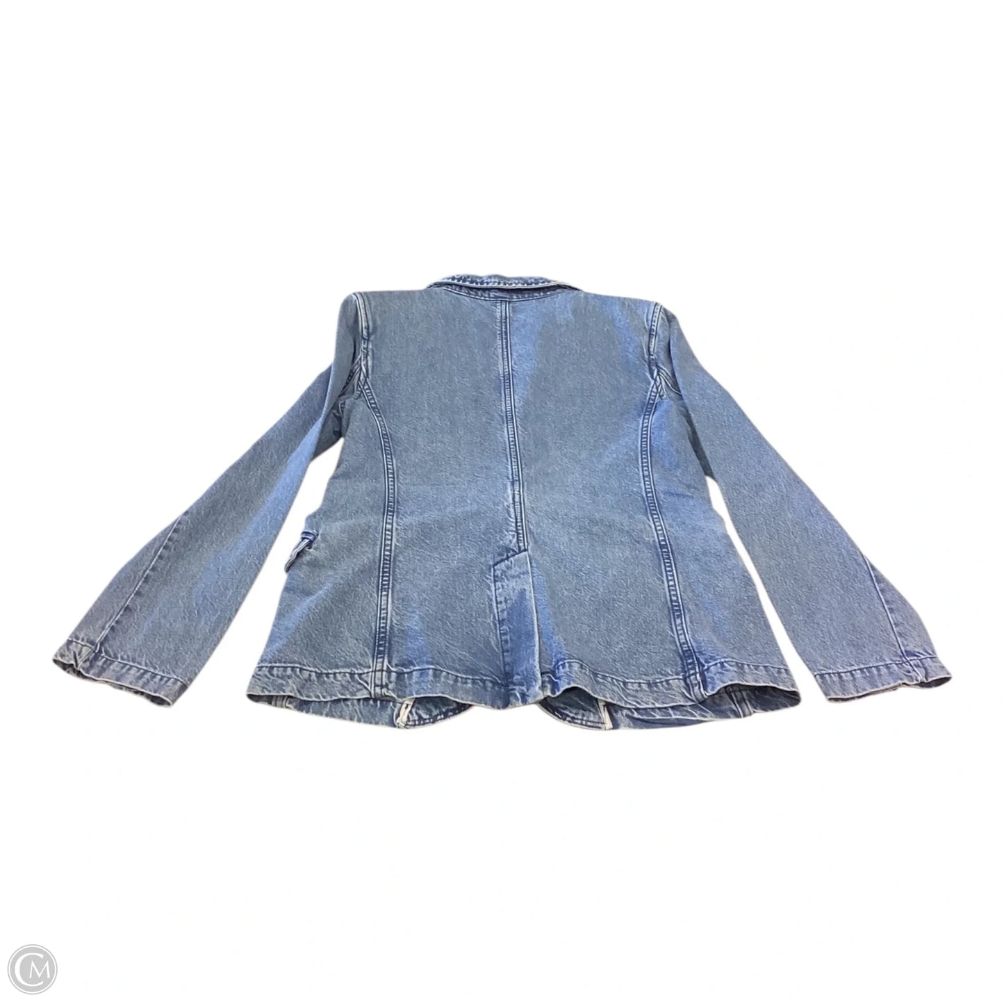 Jacket Denim By Ana In Blue Denim, Size: M