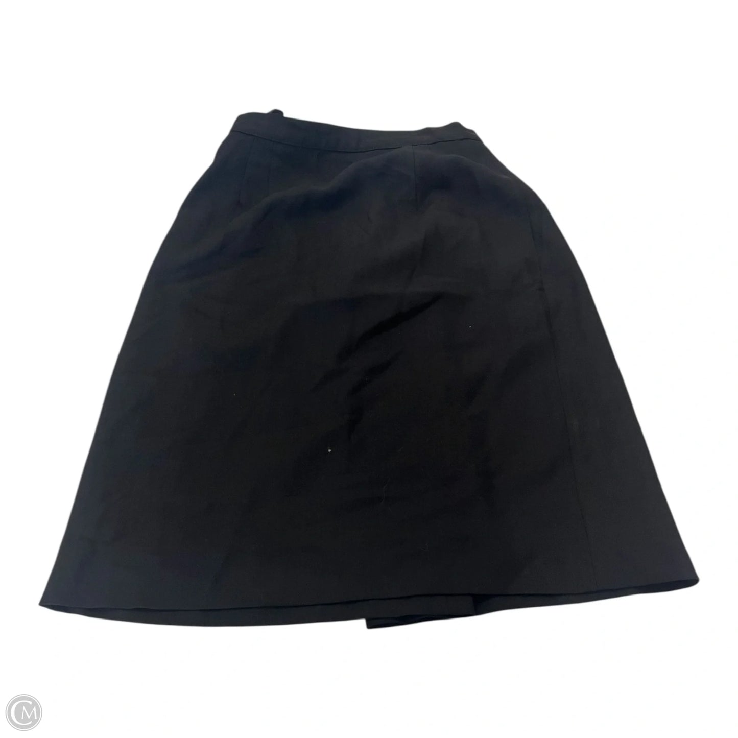 Skirt Midi By Banana Republic In Black, Size: 4