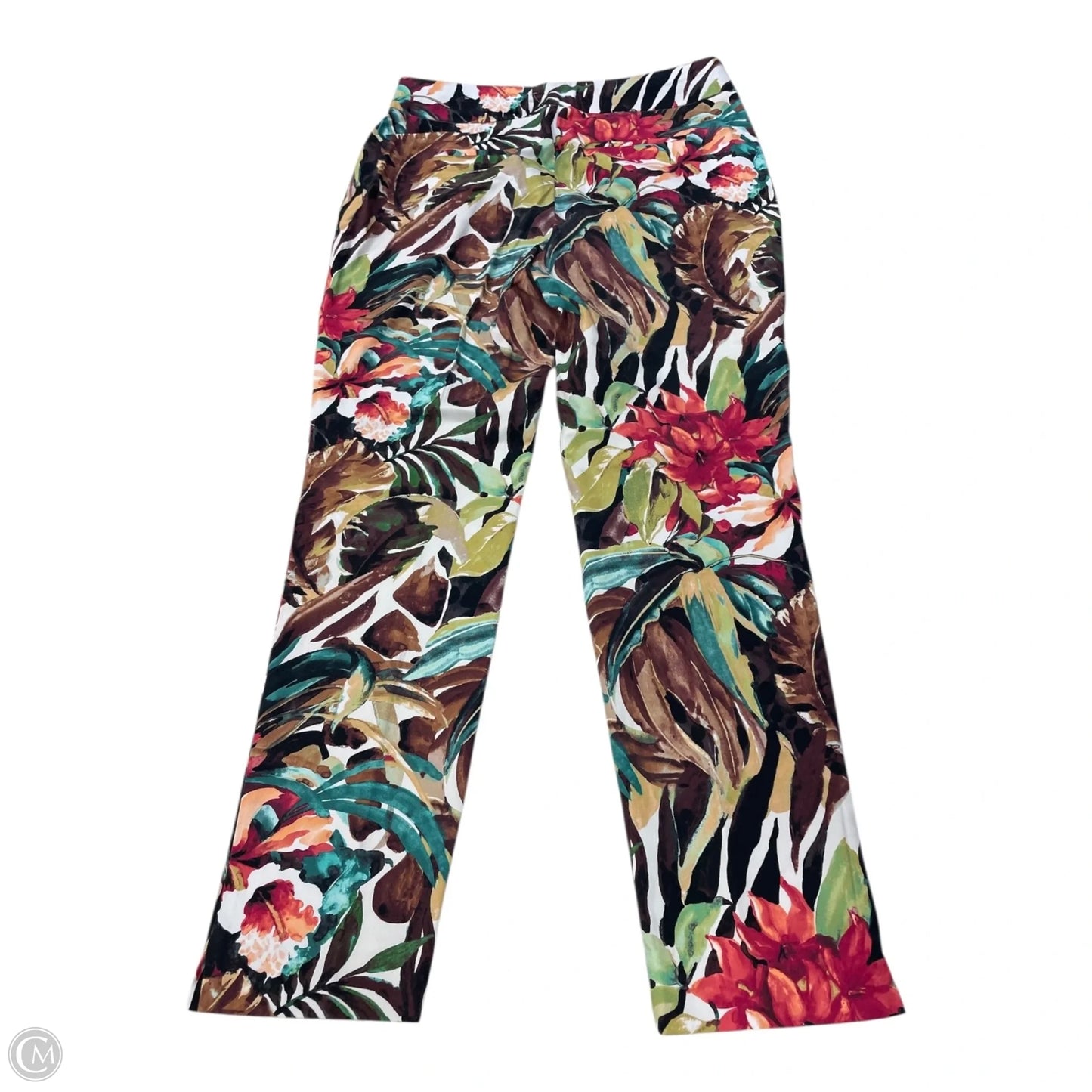 Pants Other By Chicos In Floral Print, Size: 6