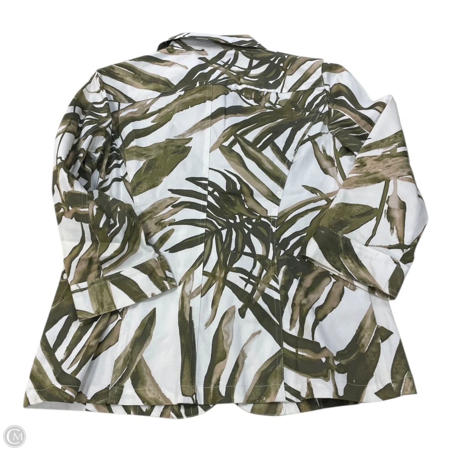 Jacket Other By Chicos In Tropical Print, Size: S