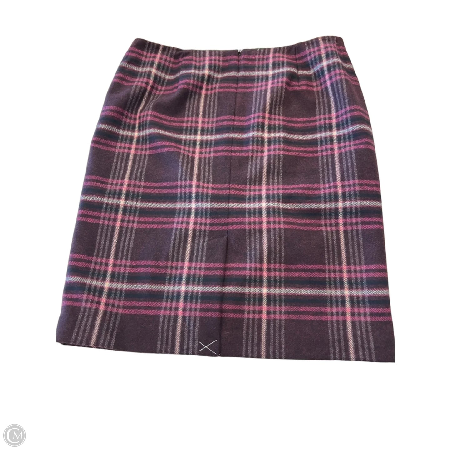 Skirt Midi By Talbots In Plaid Pattern, Size: 16