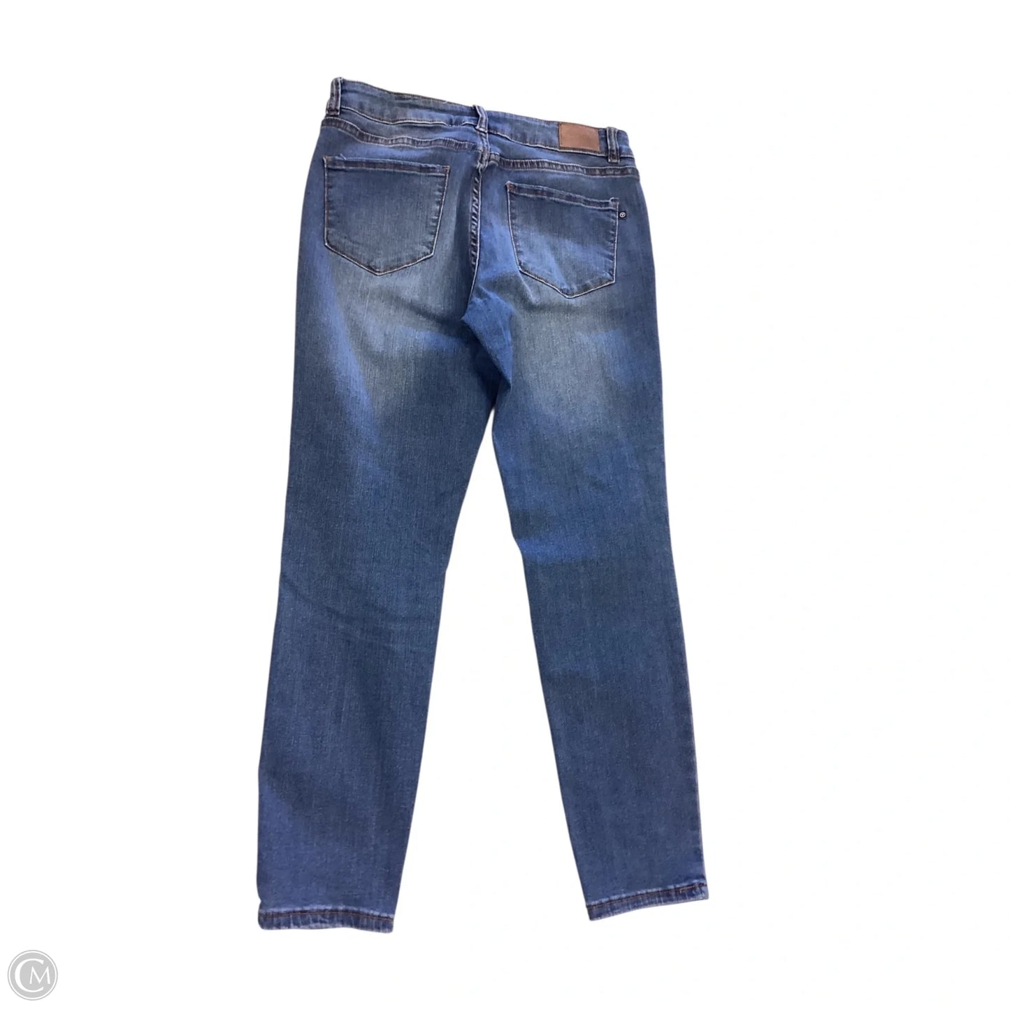 Jeans Skinny By Tahari In Blue Denim, Size: 8