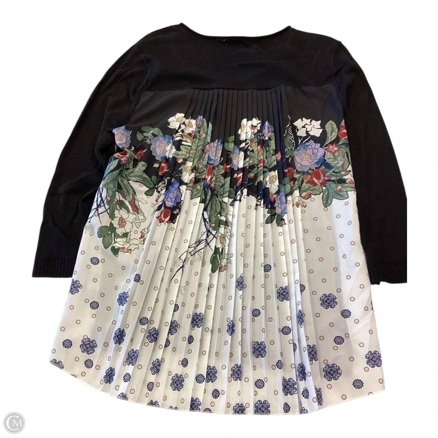 Sweater By Chicos In Black, Size: S