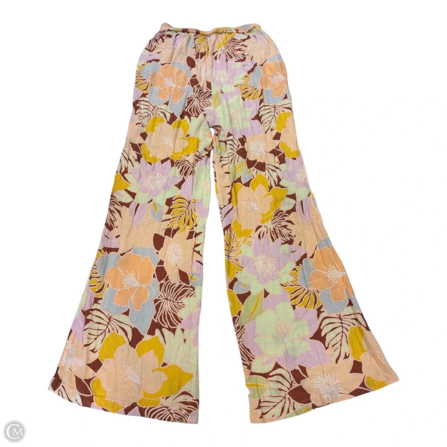 Pants Lounge By Volcom In Floral Print, Size: Xs