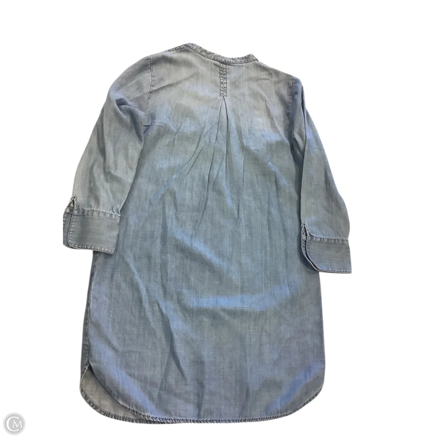 Dress Casual Midi By Vineyard Vines In Blue Denim, Size: 2