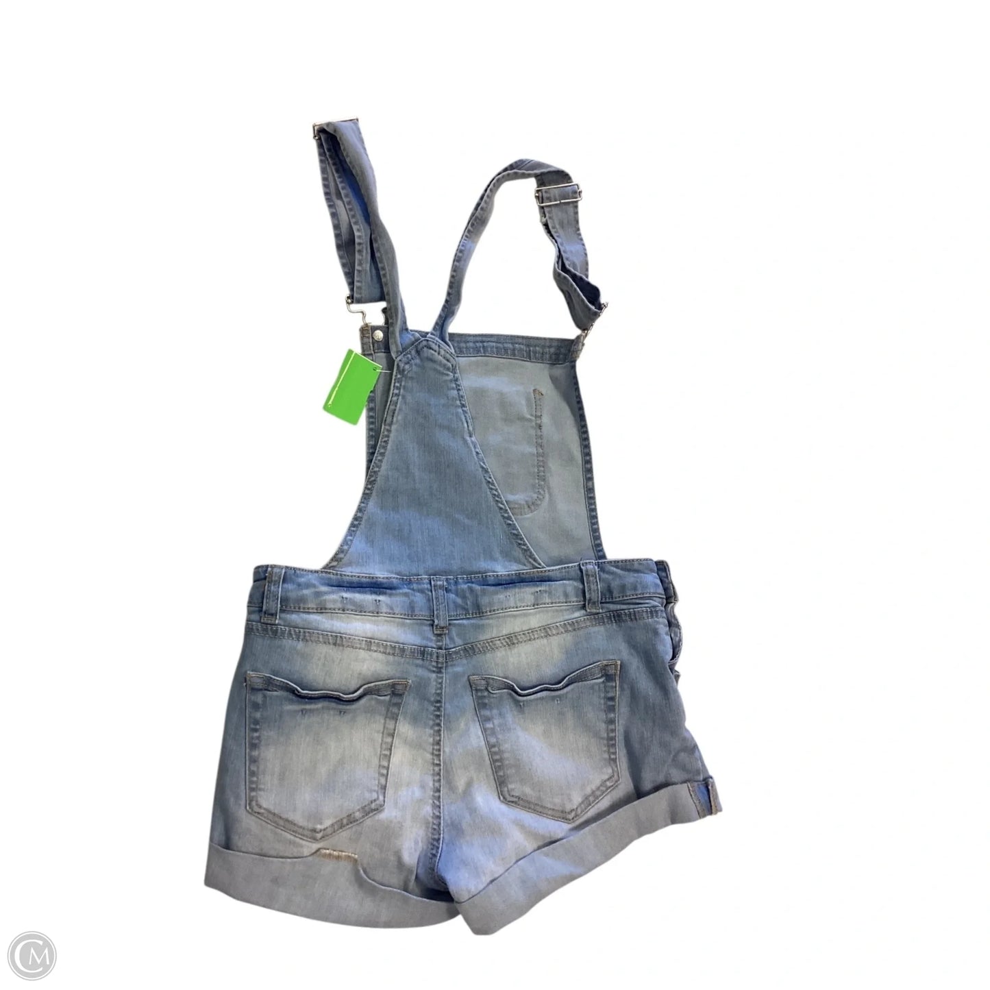 Overalls By Wax Jean In Blue Denim, Size: S