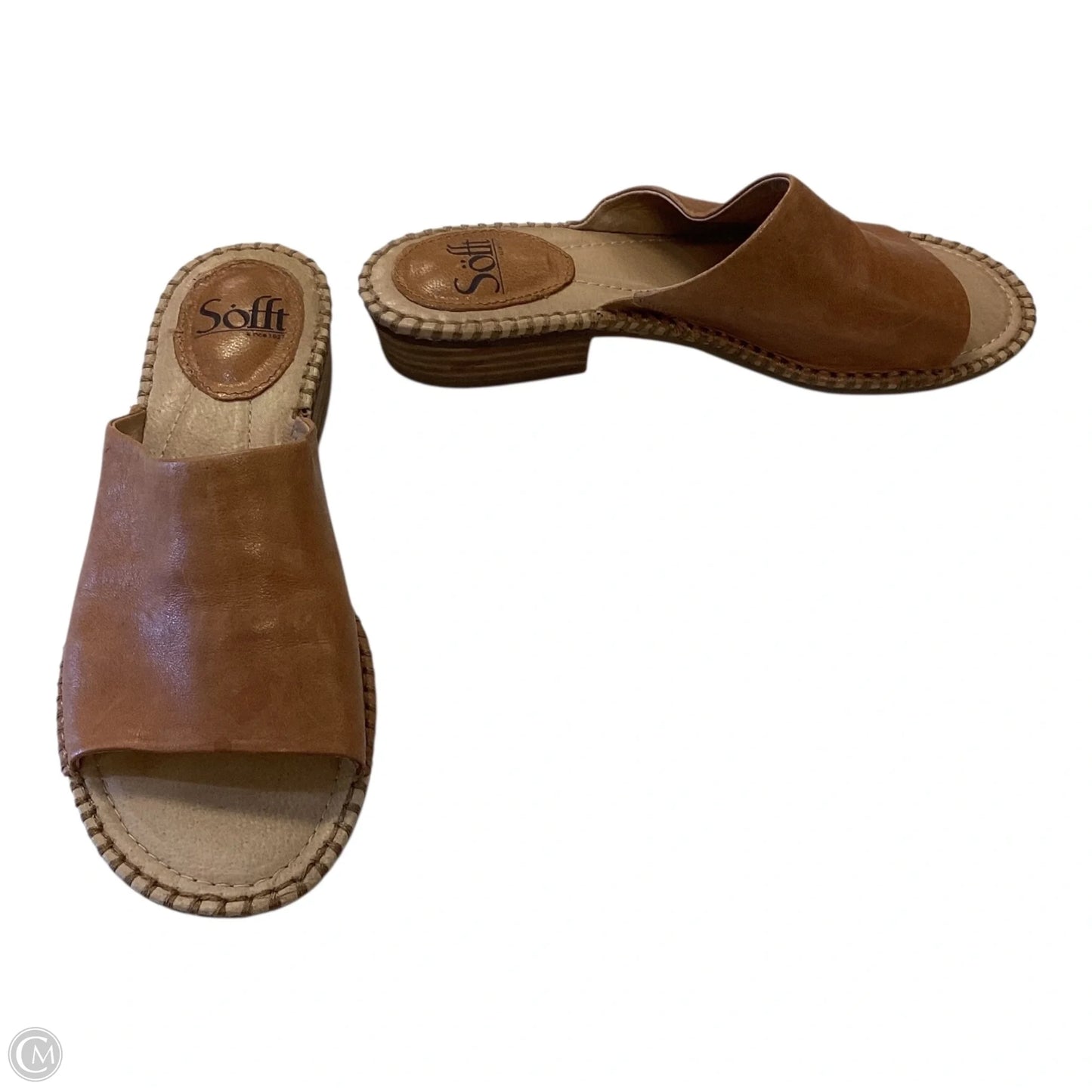 Sandals Flats By Sofft In Brown, Size: 7