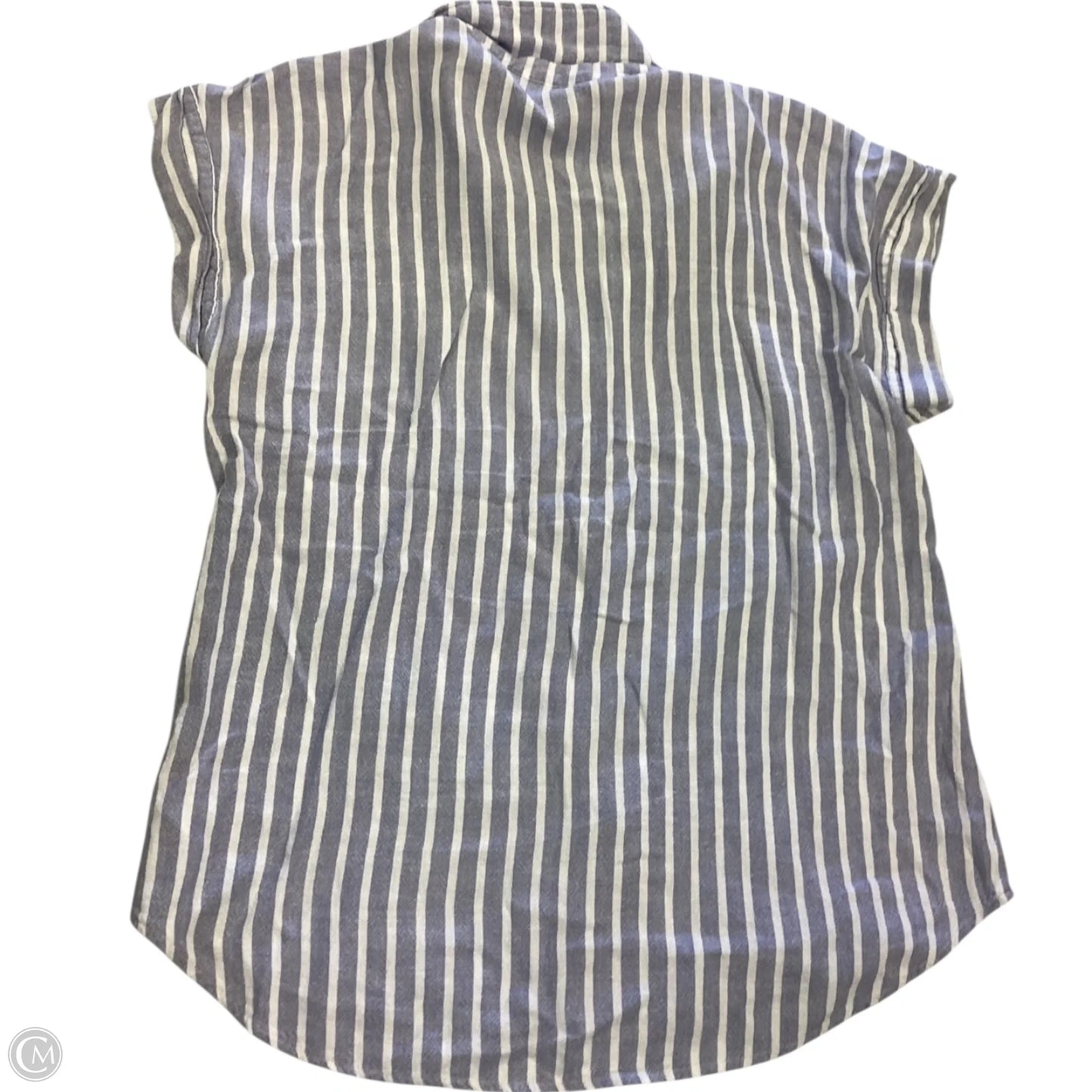 Top Short Sleeve By Be Cool In Striped Pattern, Size: M