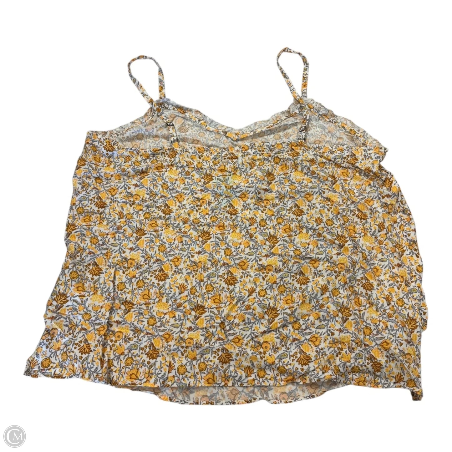 Top Sleeveless By Old Navy In Floral Print, Size: Xl