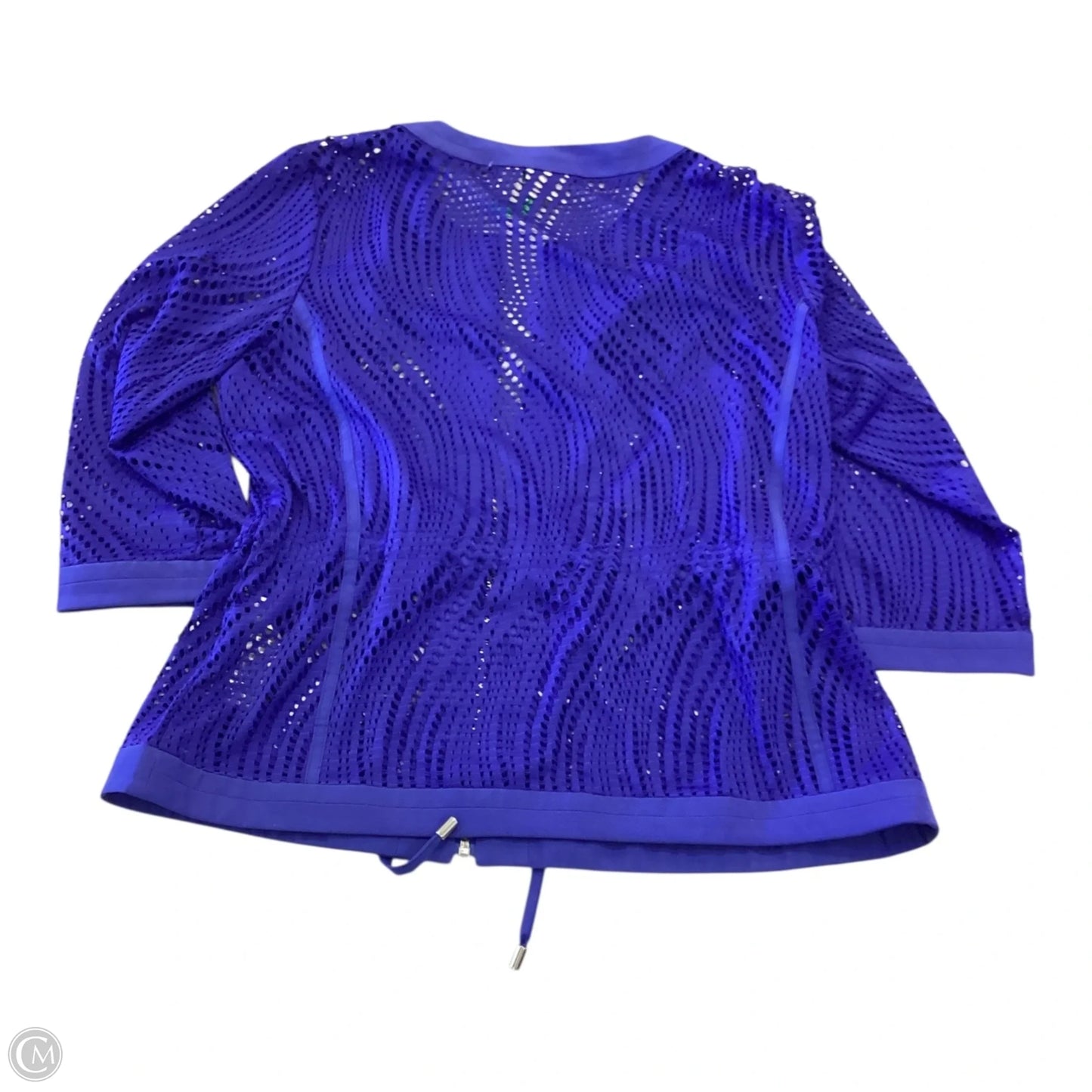 Jacket Other By Chicos Private Collection In Blue, Size: M