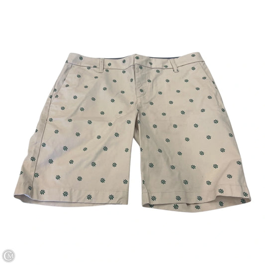 Shorts By Tommy Hilfiger In Cream & Green, Size: 4