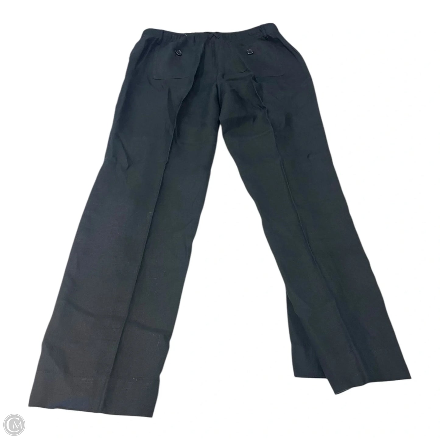 Pants Linen By Liz Claiborne In Black, Size: 8