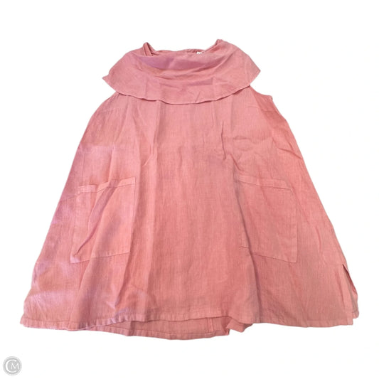 Dress Casual Short By Clothes Mentor In Peach, Size: L