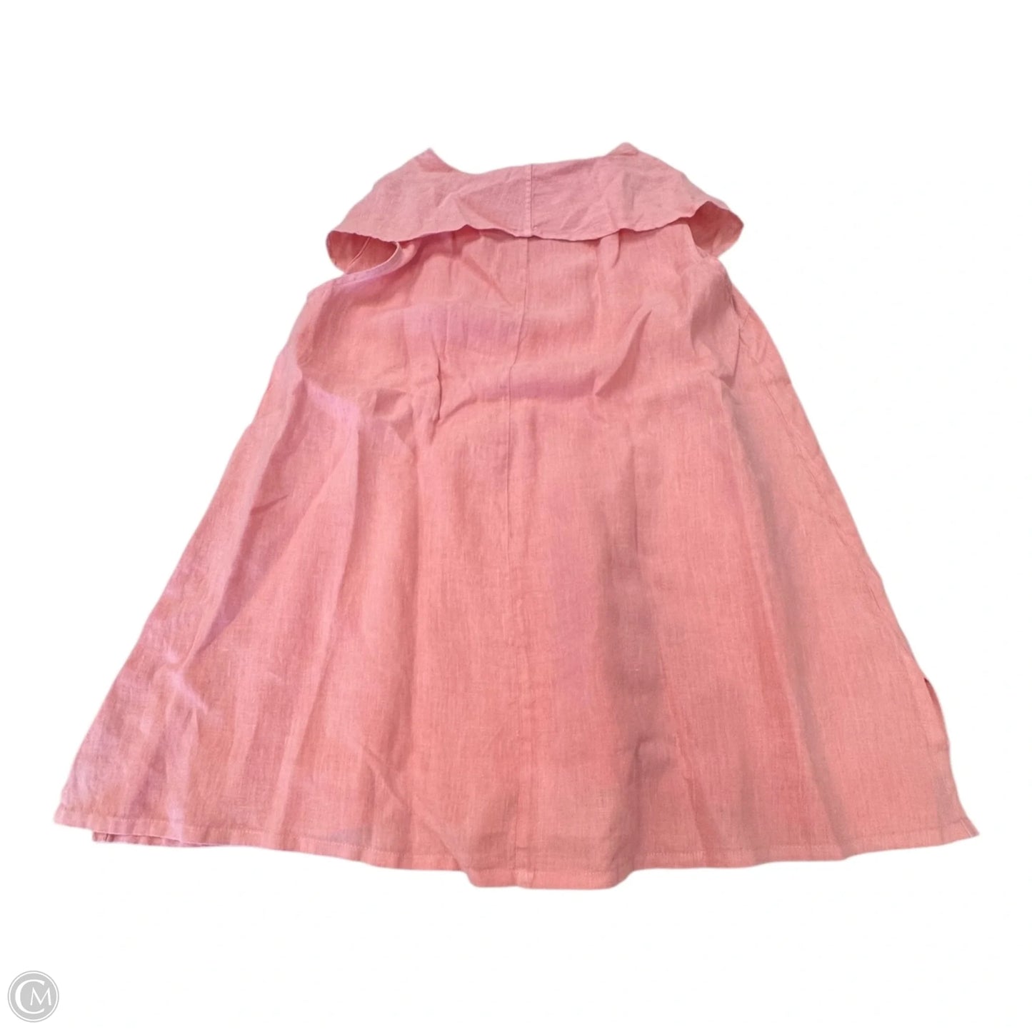 Dress Casual Short By Clothes Mentor In Peach, Size: L