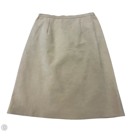 Skirt Midi By Clothes Mentor In Ivory, Size: 6