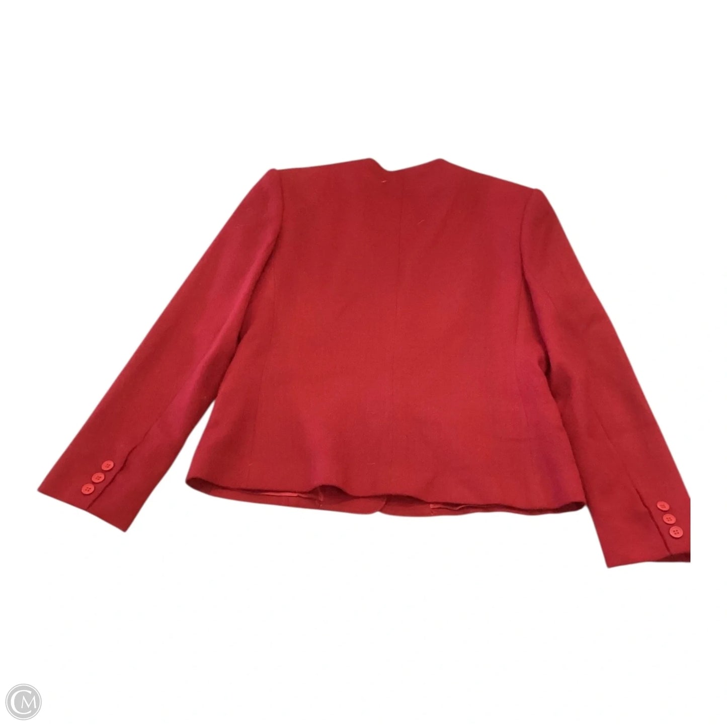 Blazer By Evan-picone In Red, Size: 10