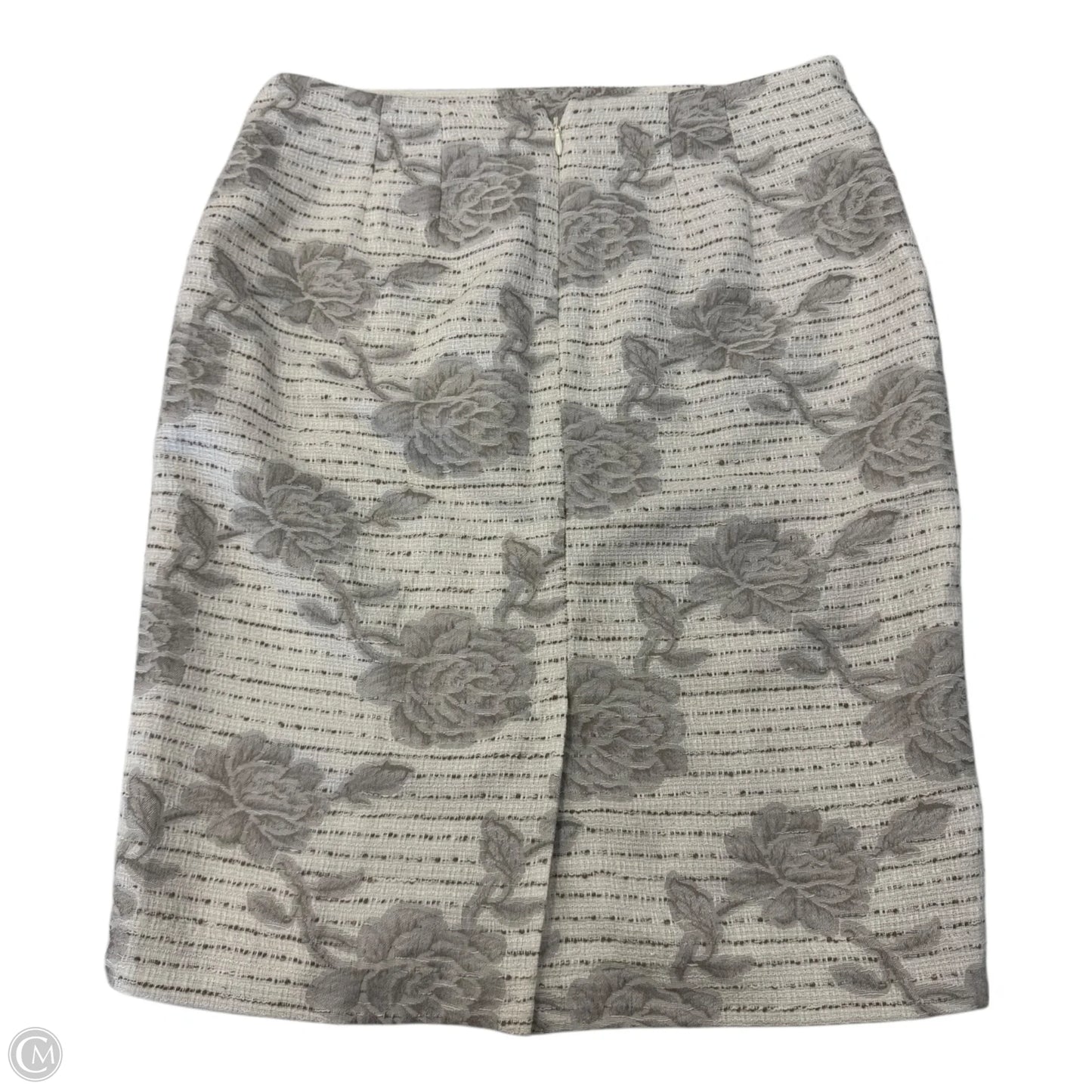 Skirt Midi By Ann Taylor In Floral Print, Size: 2p