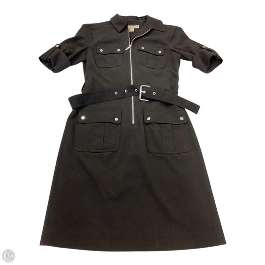 Dress Casual Midi By Michael By Michael Kors In Black, Size: Xs