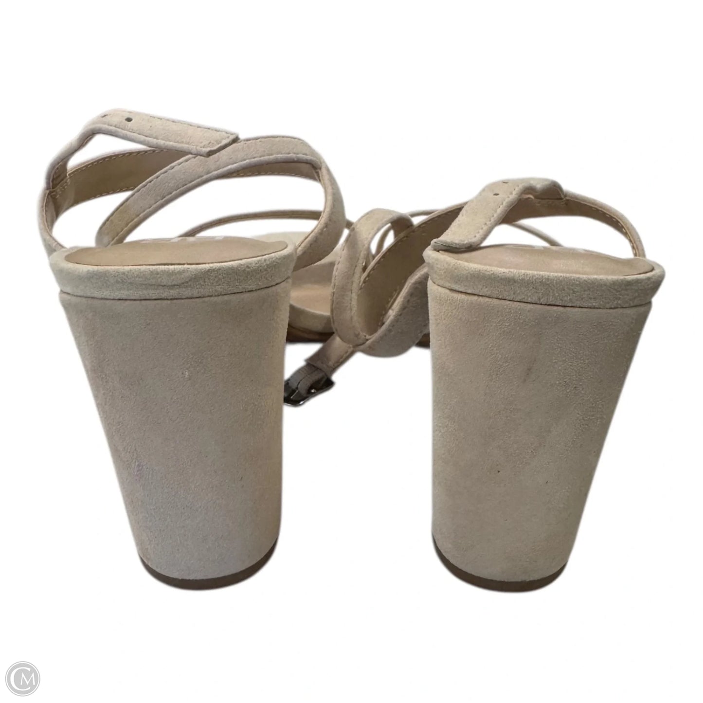 Shoes Heels Block By Steve Madden In Beige, Size: 8