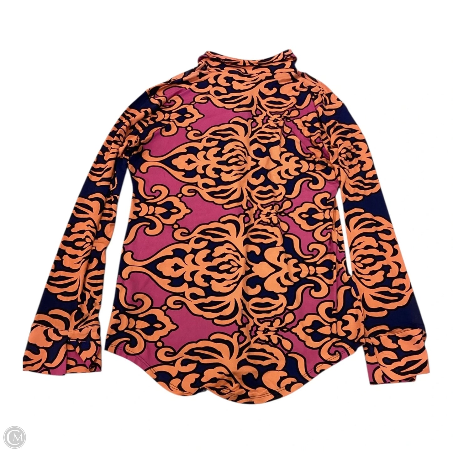 Top Long Sleeve By Clothes Mentor In Multi-colored, Size: L