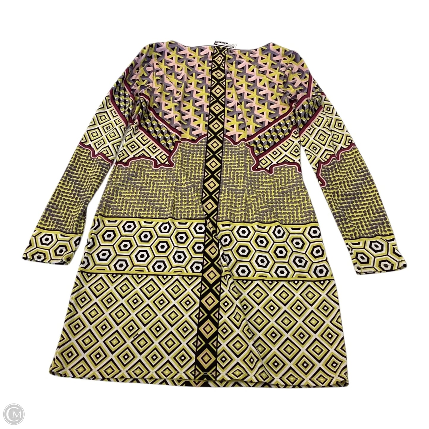 Dress Casual Short By Hale Bob In Geometric Pattern, Size: S