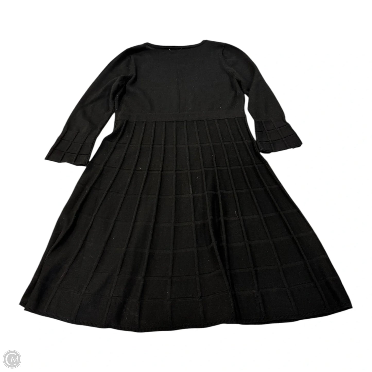 Dress Party Midi By Ellen Tracy In Black, Size: L