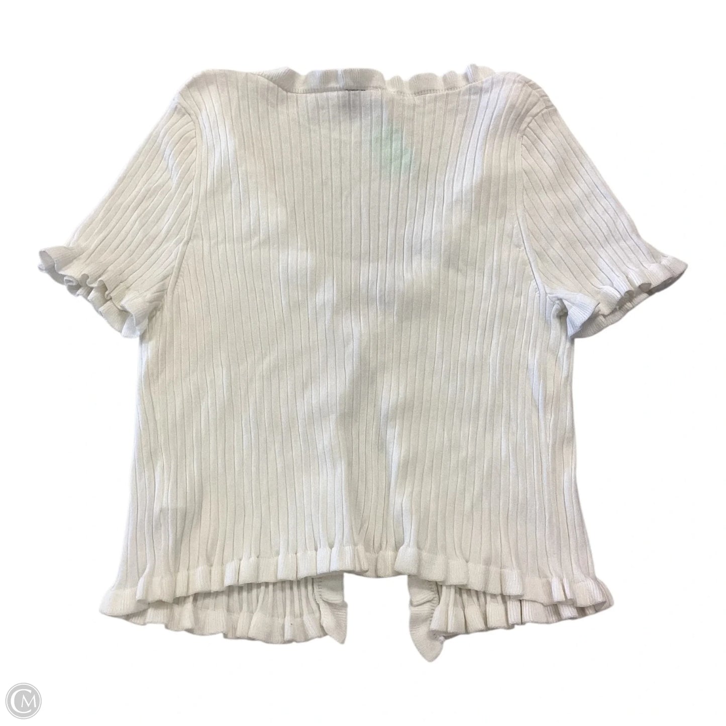 Cardigan By Divided In Cream, Size: Xl