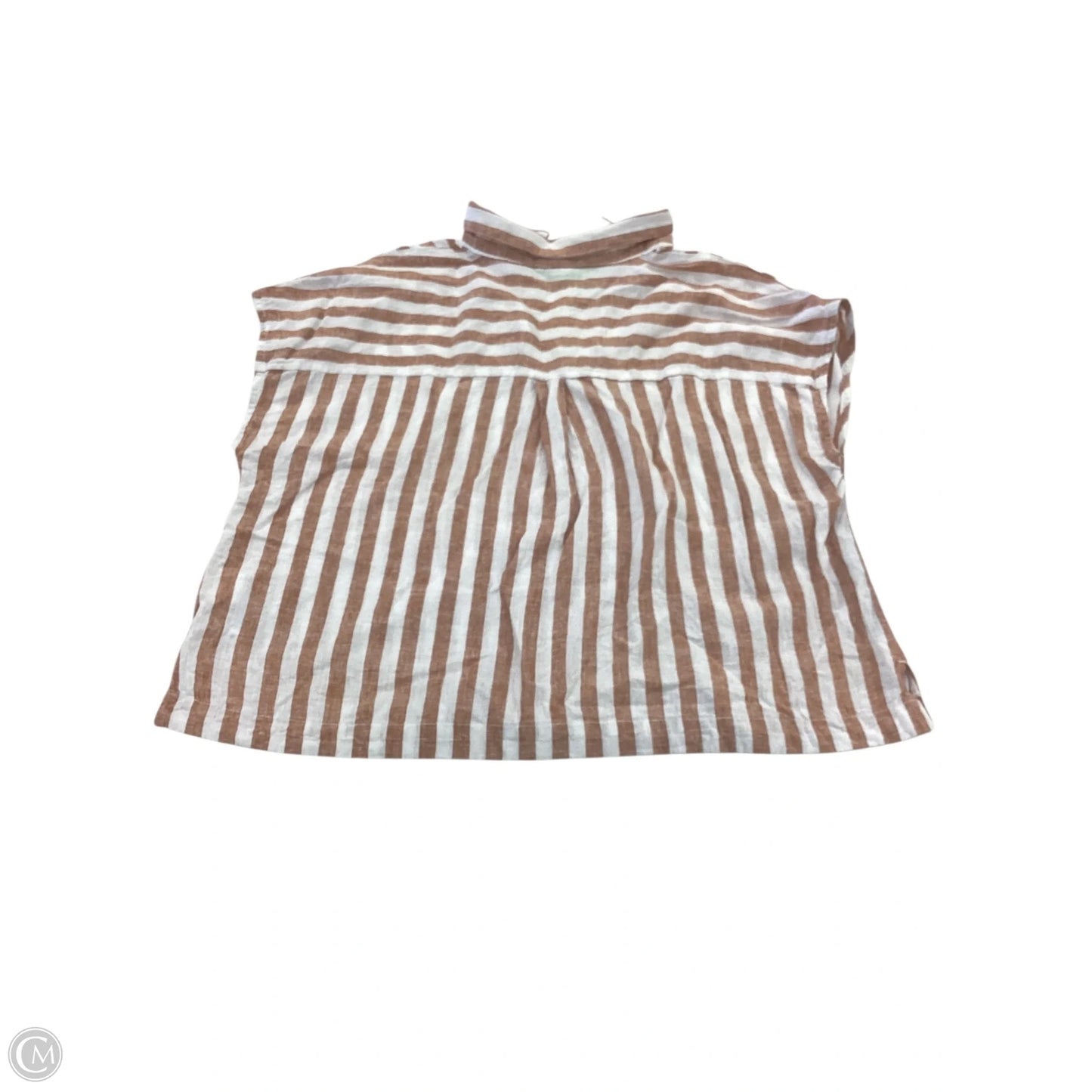 Top Short Sleeve By Old Navy In Striped Pattern, Size: S