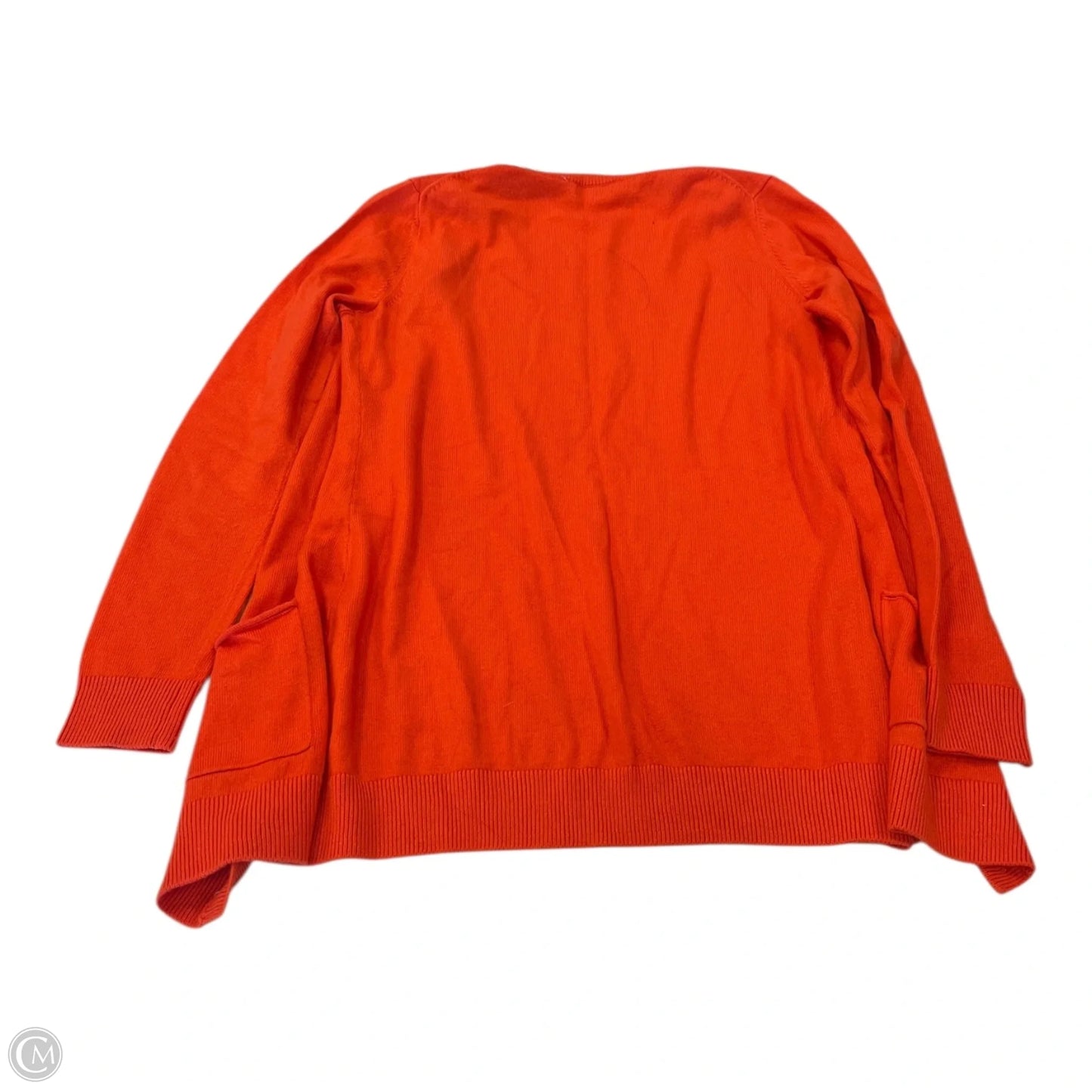 Cardigan By Gap In Orange, Size: Xs