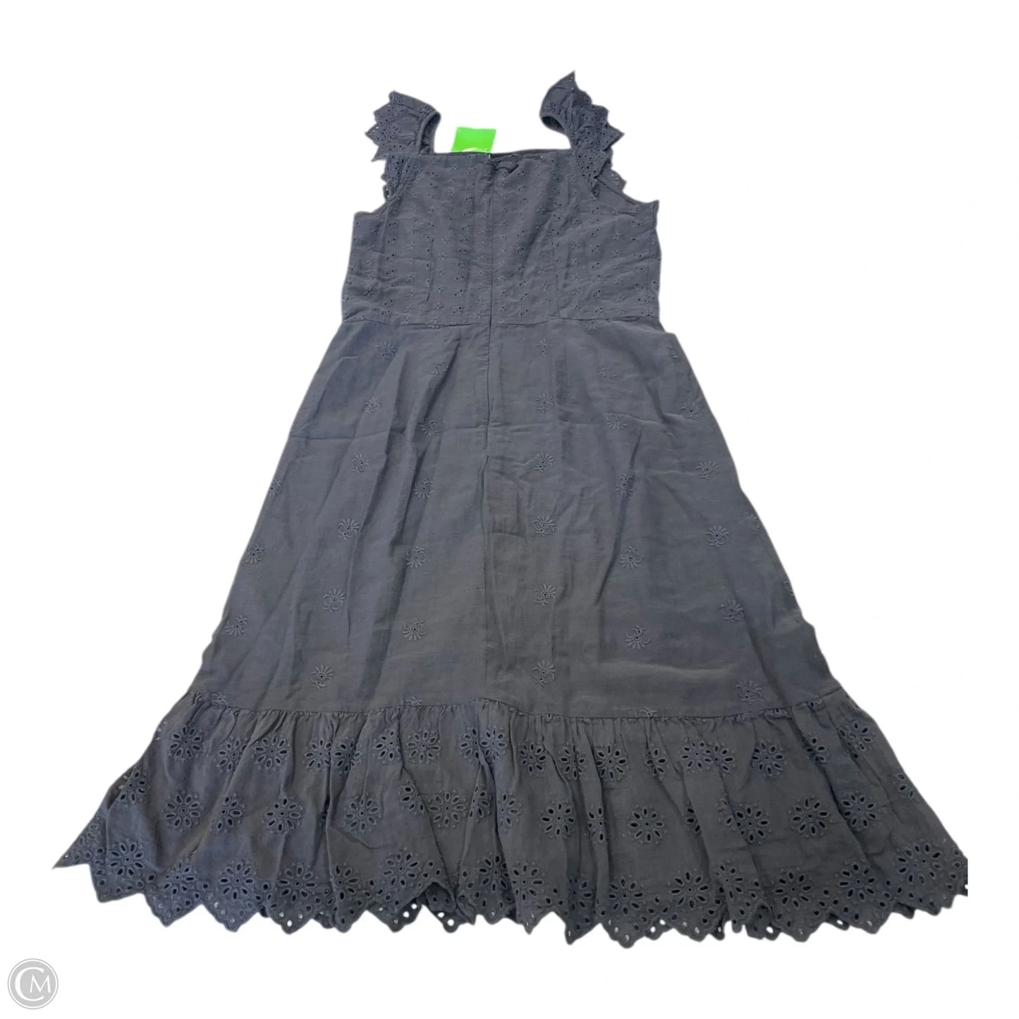 Dress Casual Midi By Loft In Grey, Size: 2