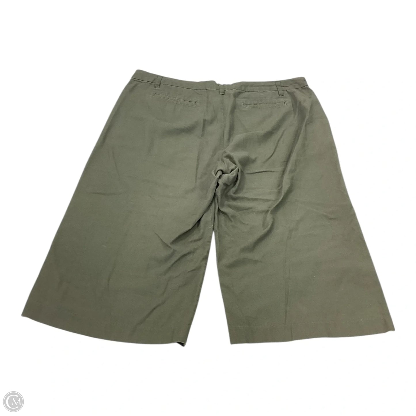 Capris By Gap In Green, Size: 16