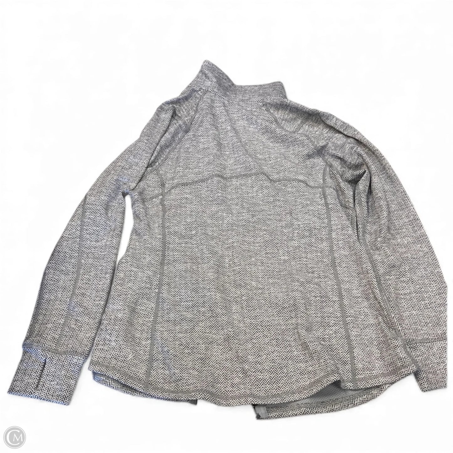 Athletic Jacket By Old Navy In Grey, Size: Xl
