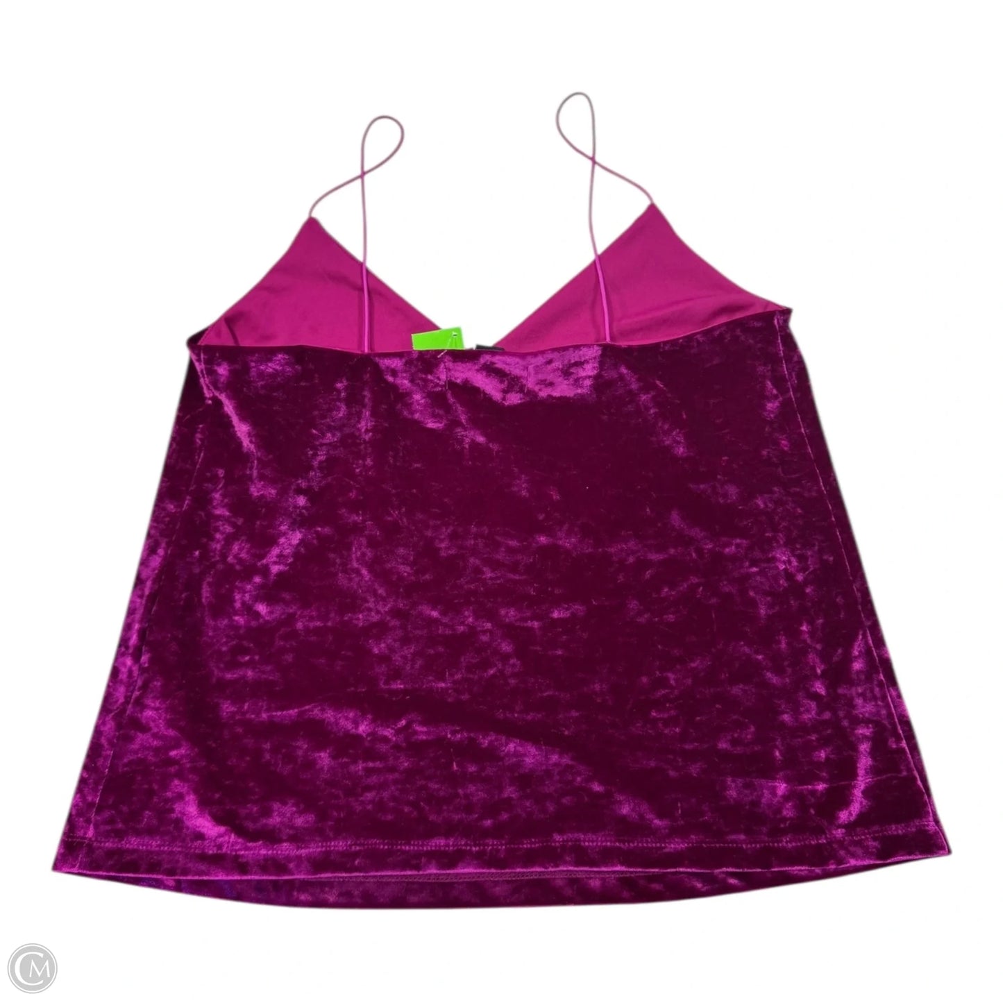 Top Sleeveless By Revamped In Purple, Size: S