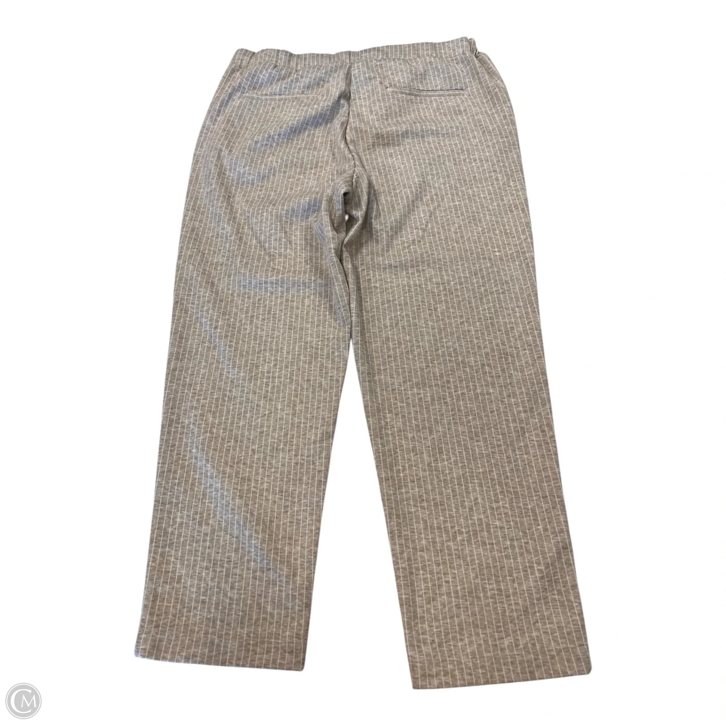 Pants Lounge By Clothes Mentor In Tan & White, Size: L