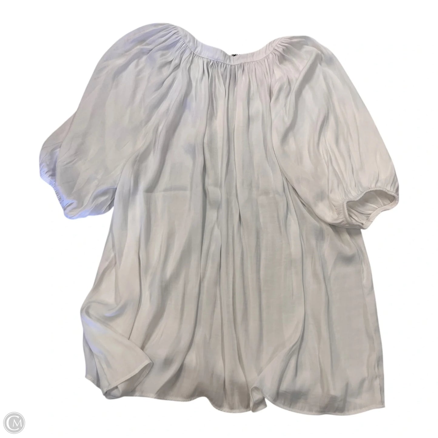 Top Short Sleeve By Rachel Zoe In White, Size: L