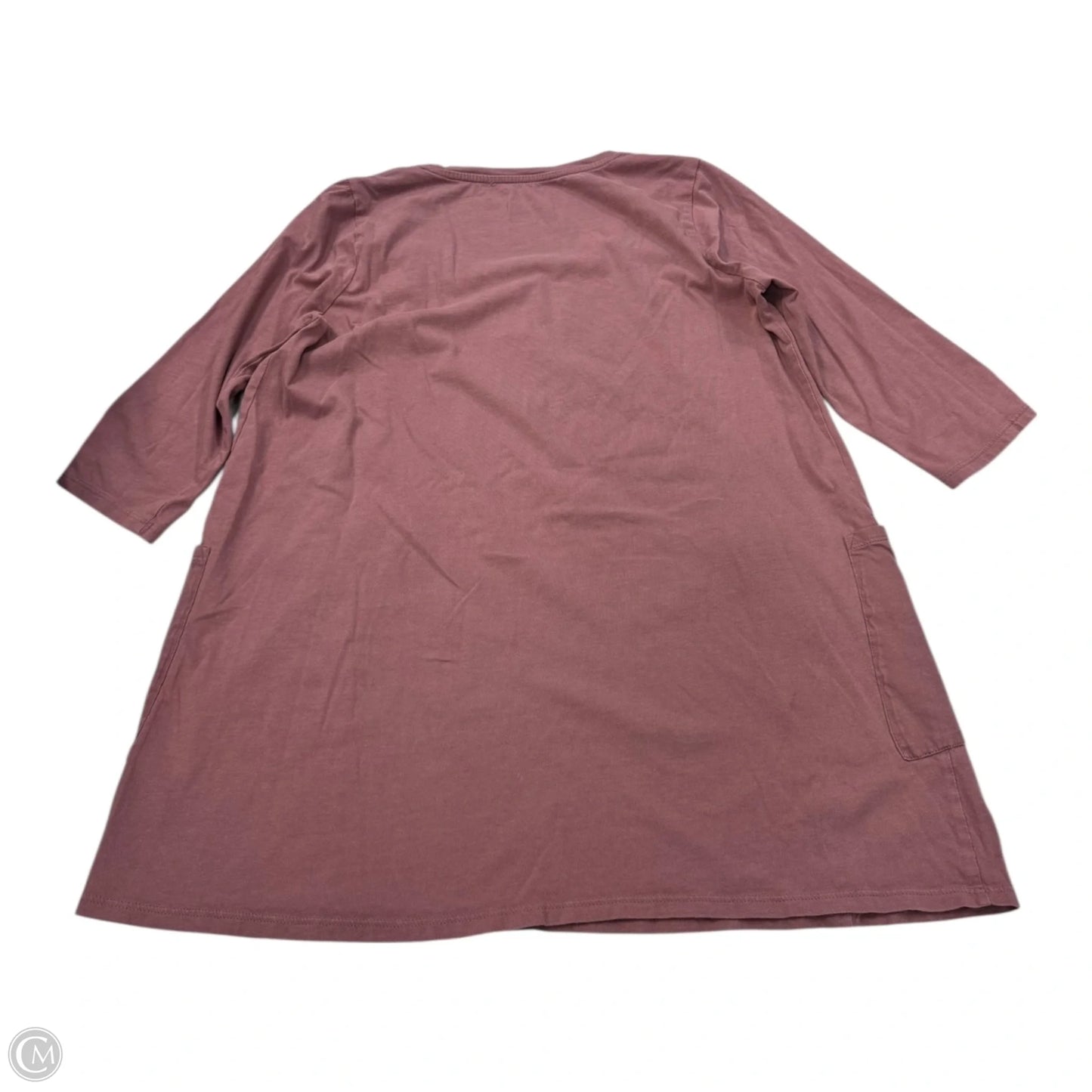 Top 3/4 Sleeve By Pure Jill In Mauve, Size: S