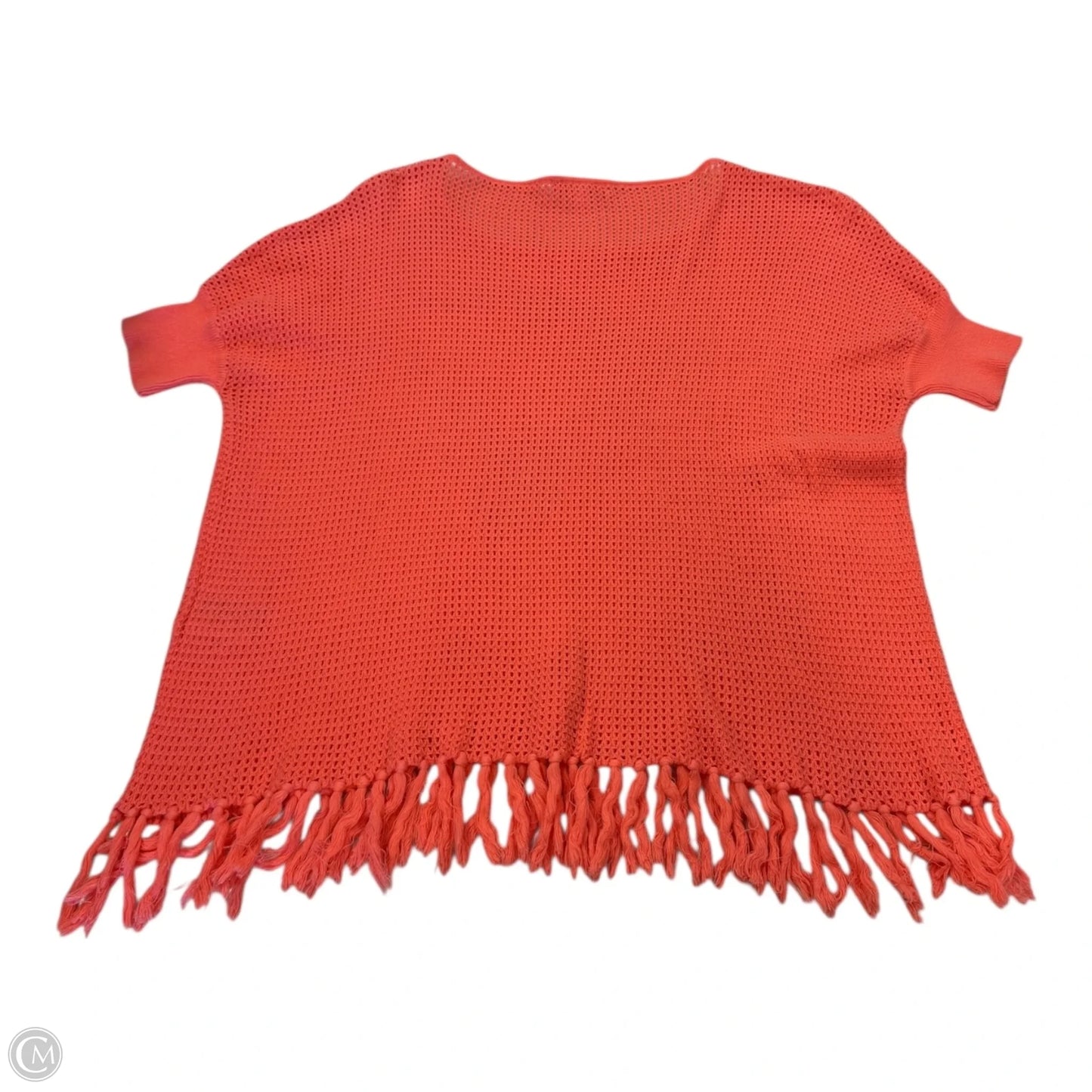 Top Short Sleeve By Clothes Mentor In Coral, Size: M
