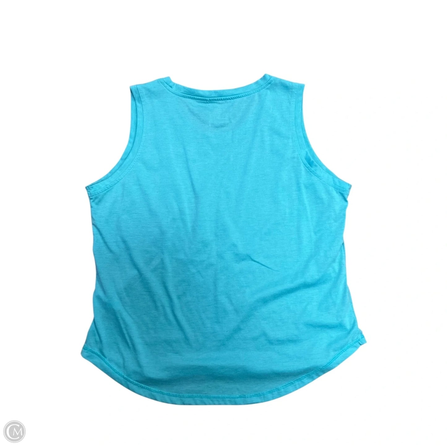 Athletic Tank Top By Clothes Mentor In Teal, Size: L
