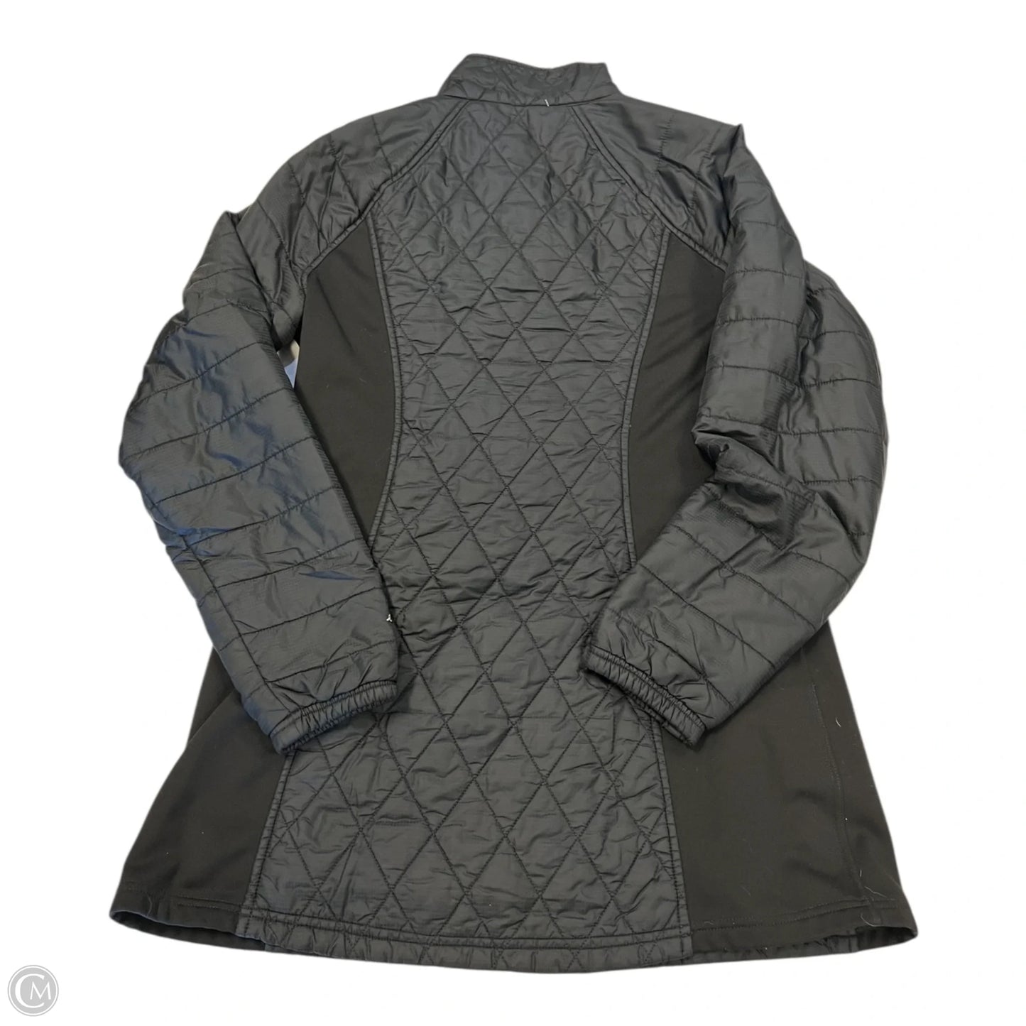 Jacket Puffer & Quilted By Eddie Bauer In Black, Size: M