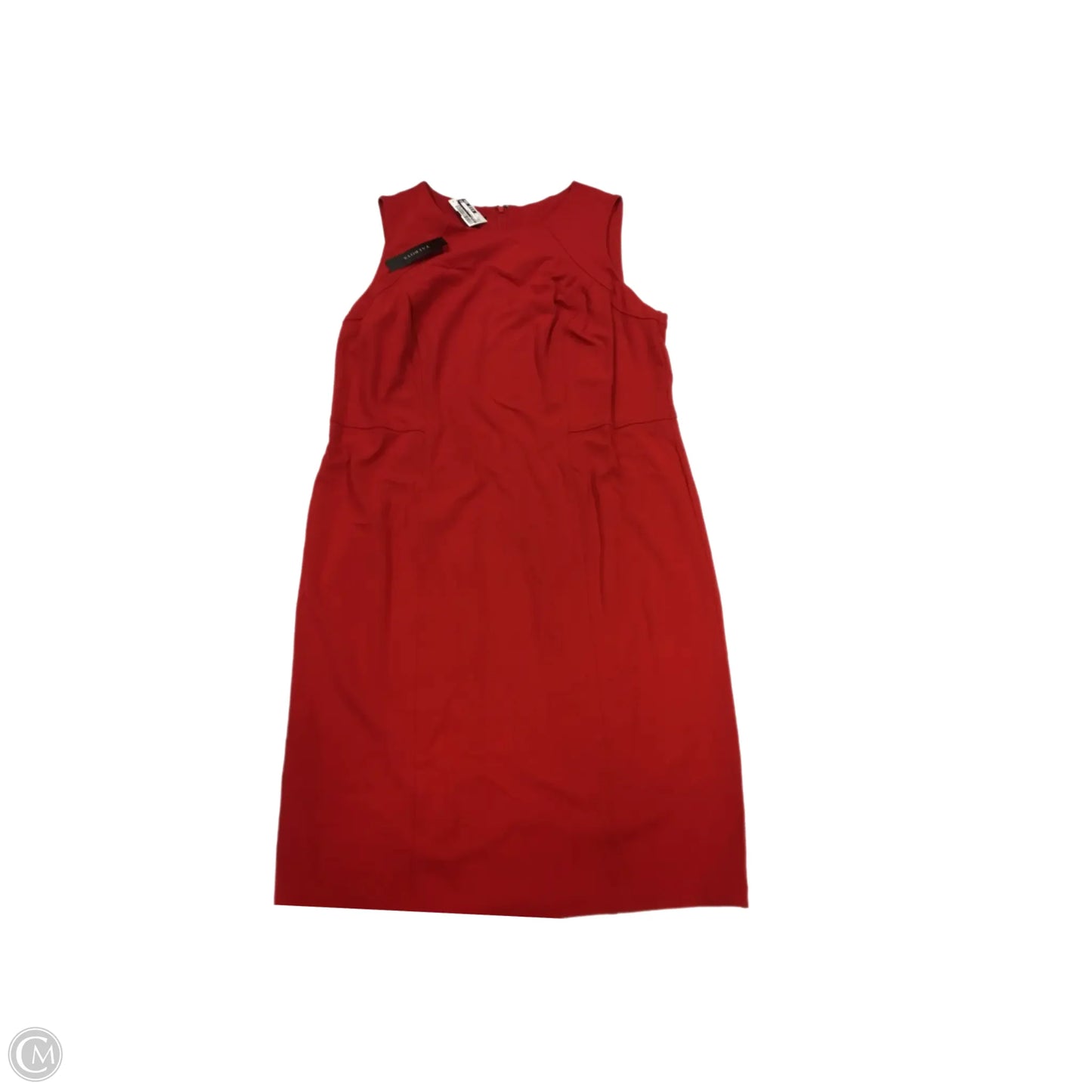 Dress Party Midi By Talbots In Red, Size: 14
