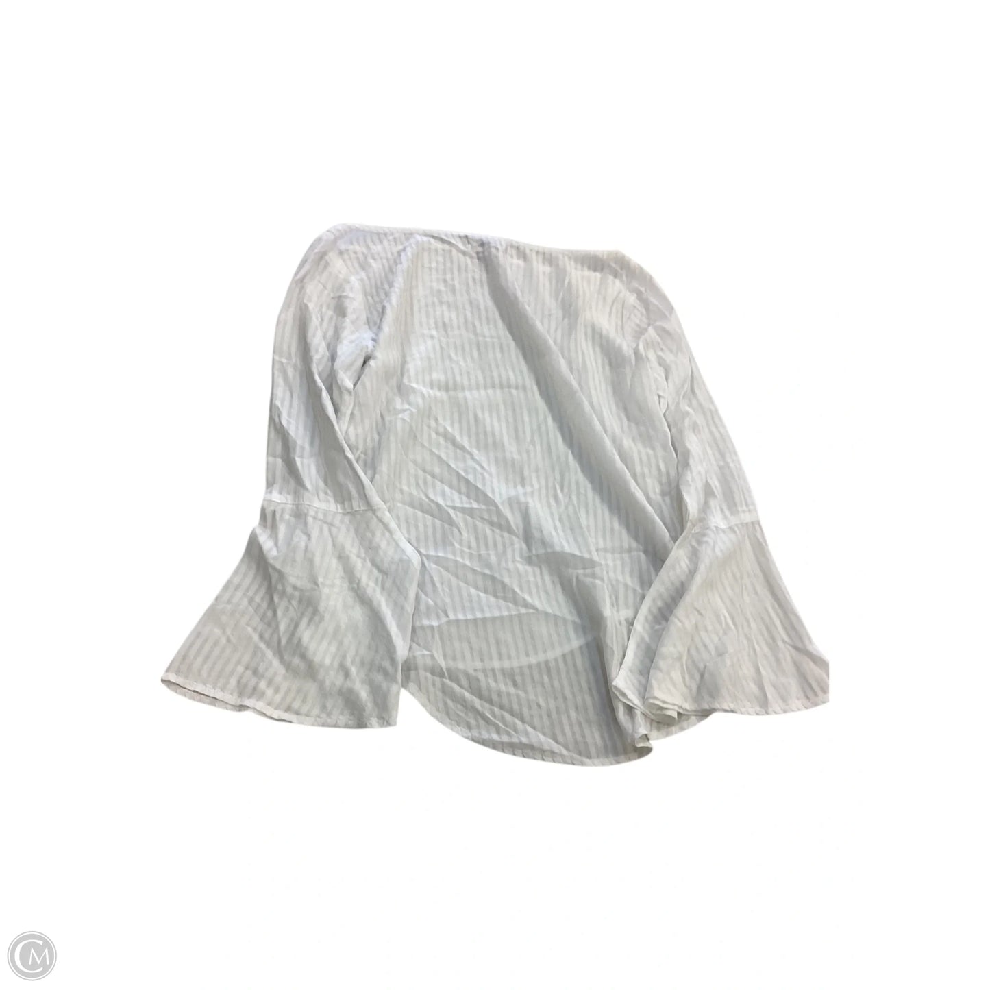 Top Long Sleeve By Bella Dahl In White, Size: M