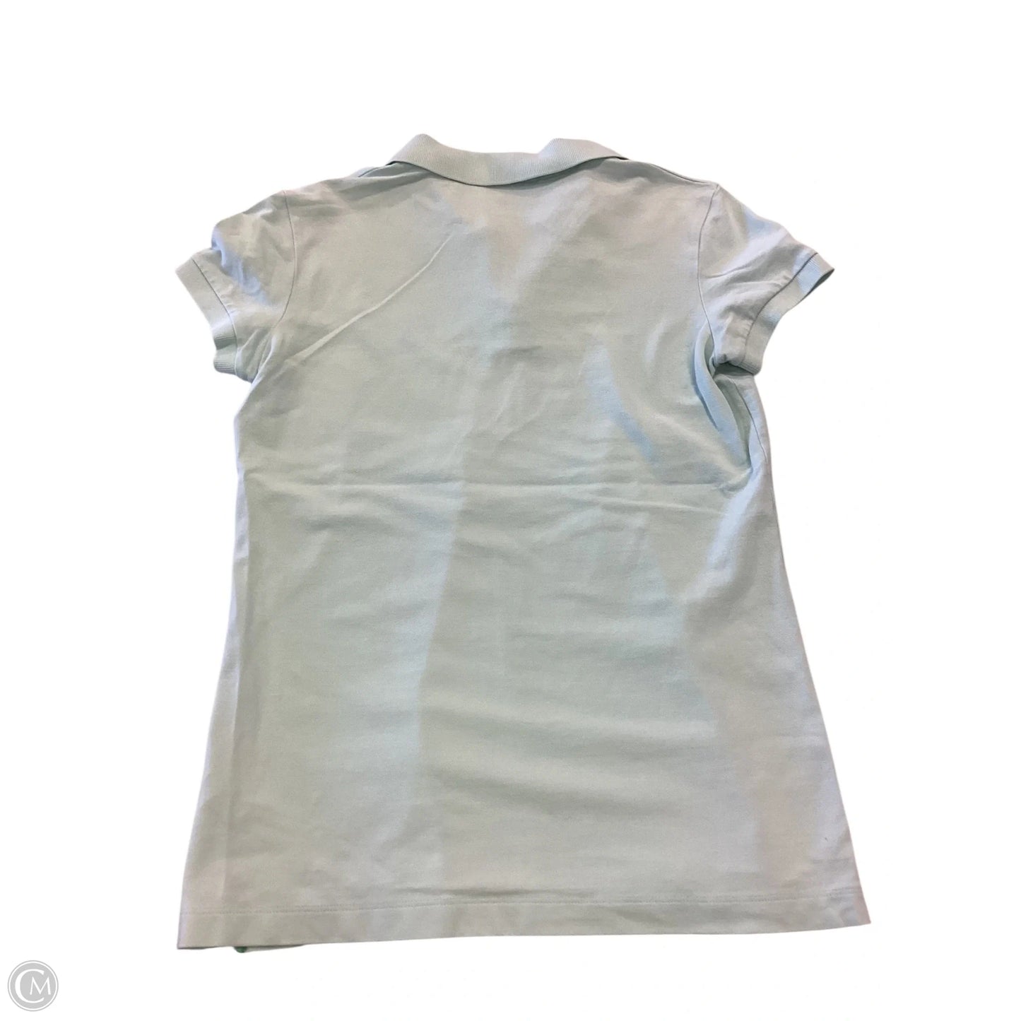 Top Short Sleeve Designer By Lilly Pulitzer In Teal, Size: M