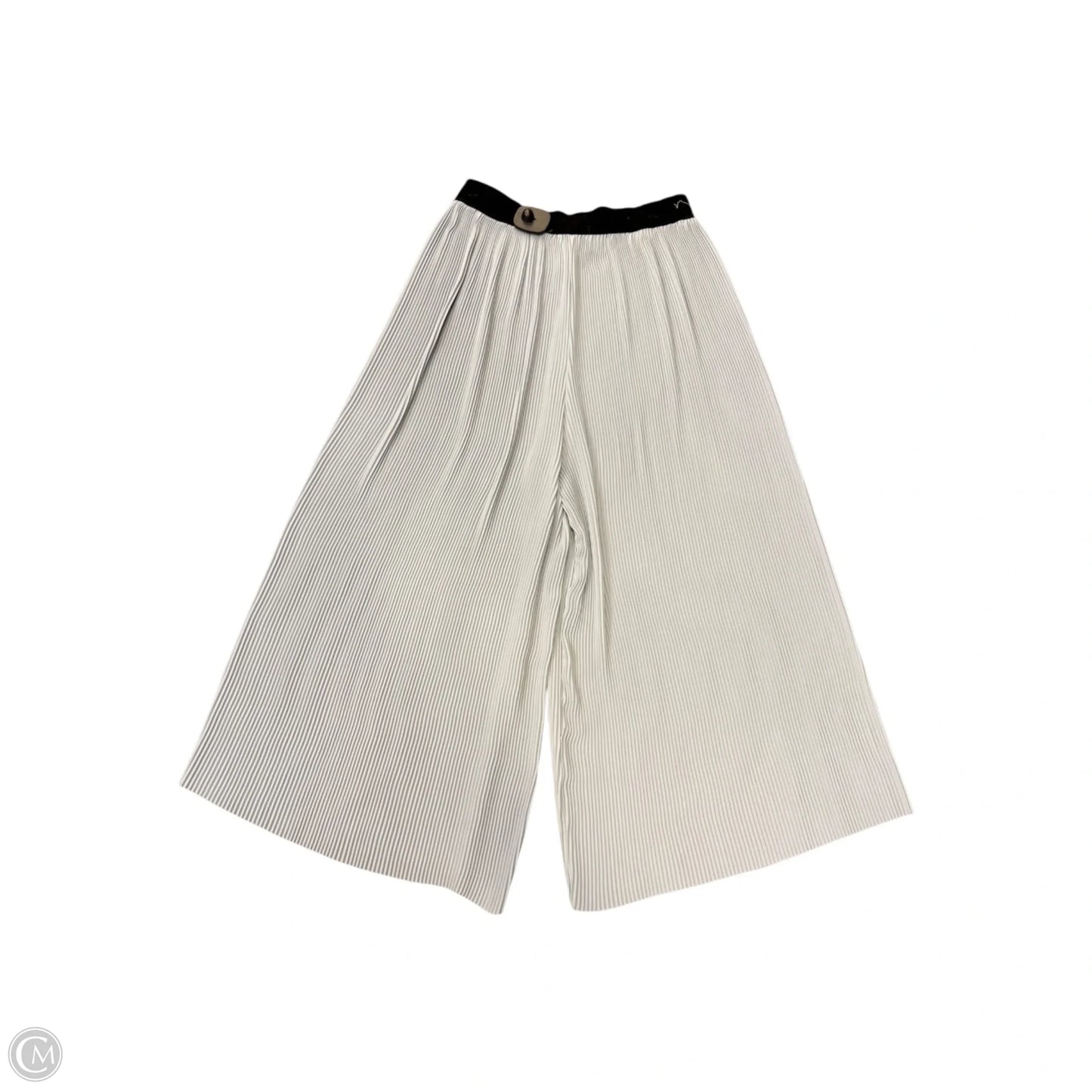 Capris By Zara Basic In Blue/grey, Size: M
